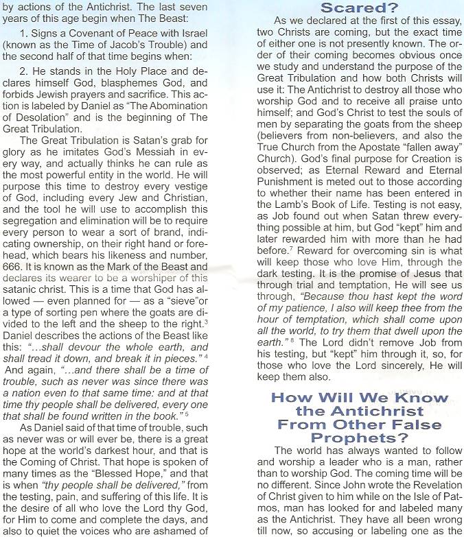 Two Christ are Coming