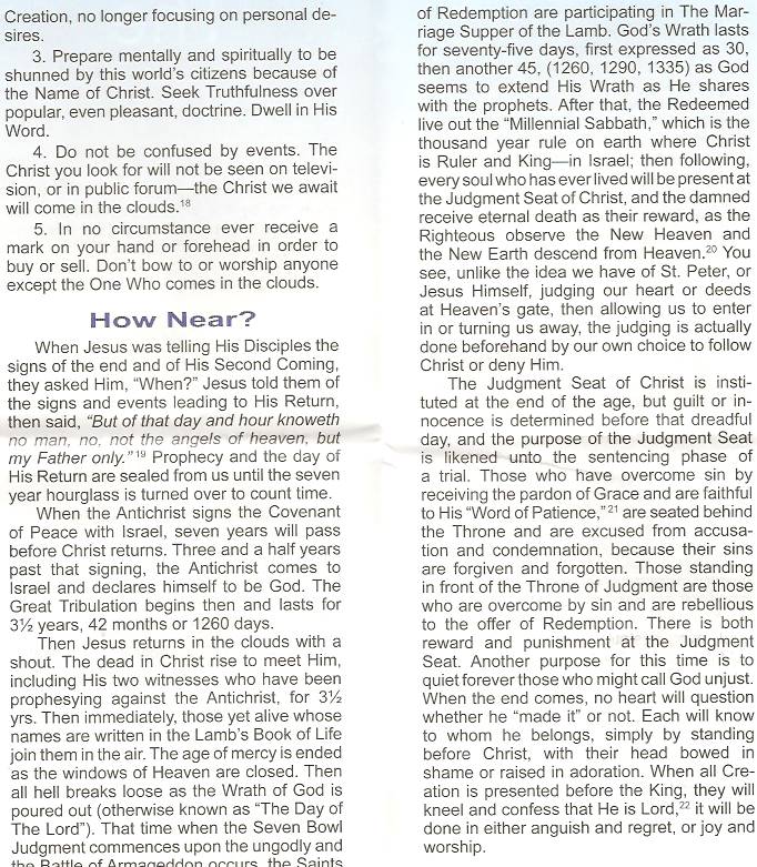 Two Christs are Coming